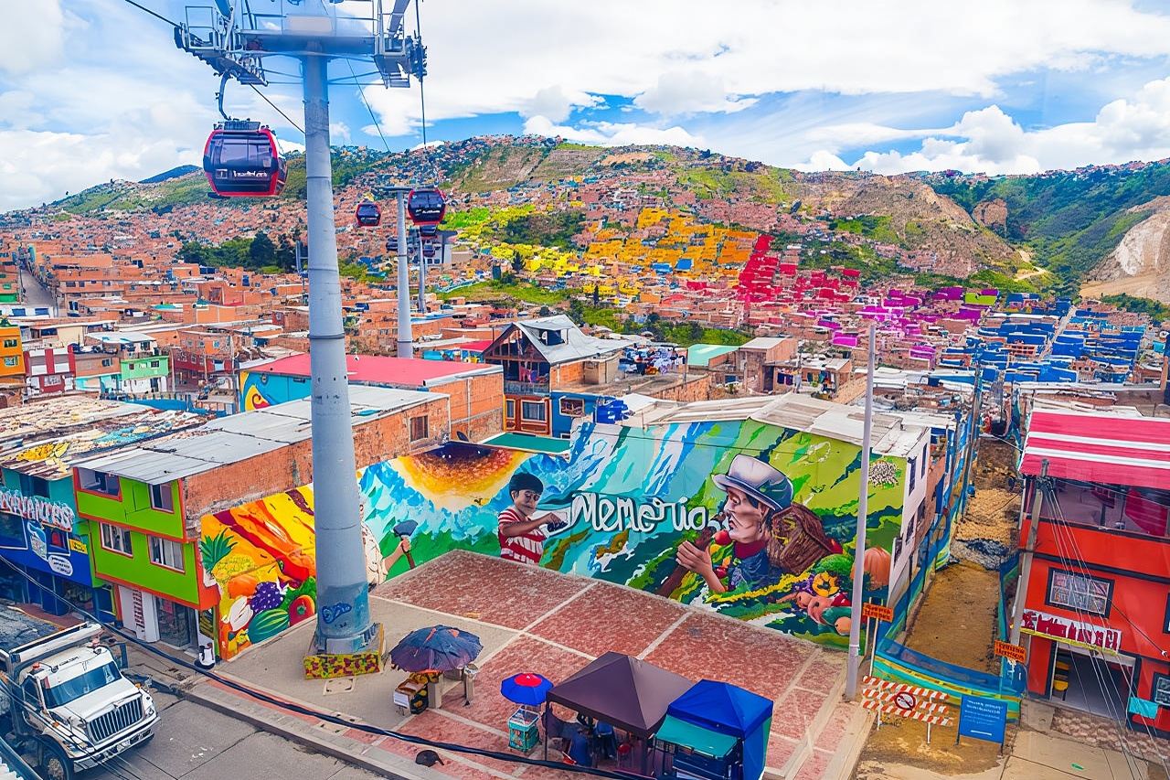 Bogotá: El Paraíso Favela-Tour mit der Seilbahn-CIUDAD BOLIVAR 