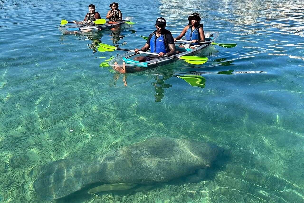 Clear Kayak Tour in Condado Lagoon