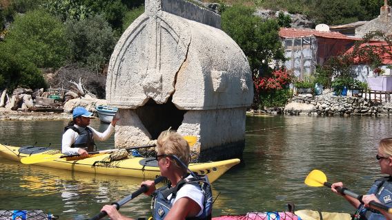 Sea Kayak Tour Over the Sunken City of Kekova Kas(Small Groups)