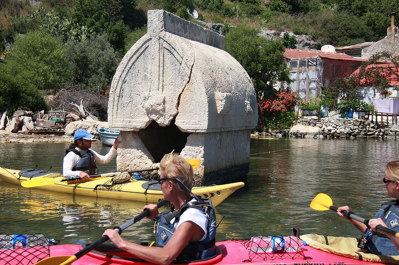 Escursione in kayak di mare sulla città sommersa di Kekova Kas (piccoli gruppi)