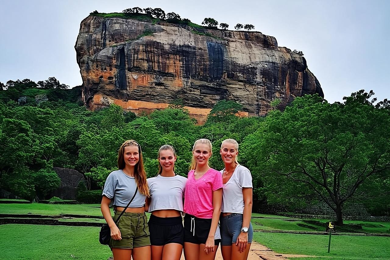 Sri Lanka Sigiriya 1-day tour/Dambulla Cave Temple