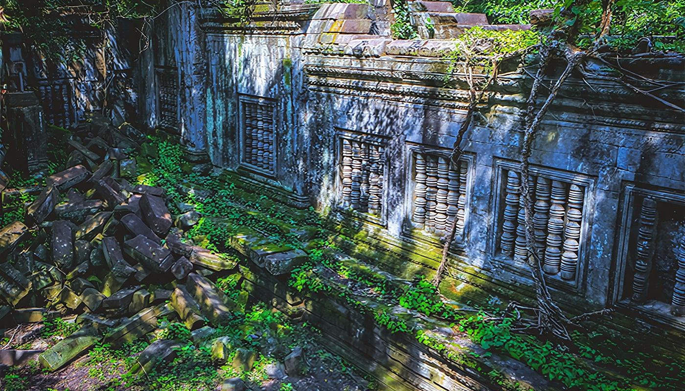 ทัวร์ 1 วันเหมารถรอบนอกนครวัดเสียมราฐ [ปราสาทบันทายศรี+เบ็งเมเลีย+โตนเลสาบ]