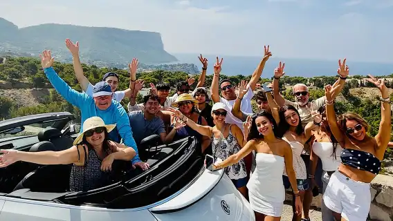 Escapa DE Drive from Marseille cruise port to cassis