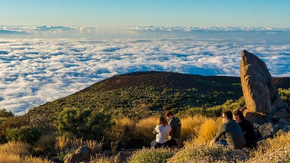 Teide by Night: Solnedgång och stjärnskådning med teleskop-upplevelse
