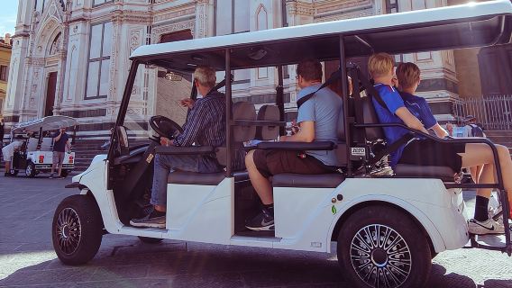 Tour in golf cart al teatro romano e al museo di Fiesole