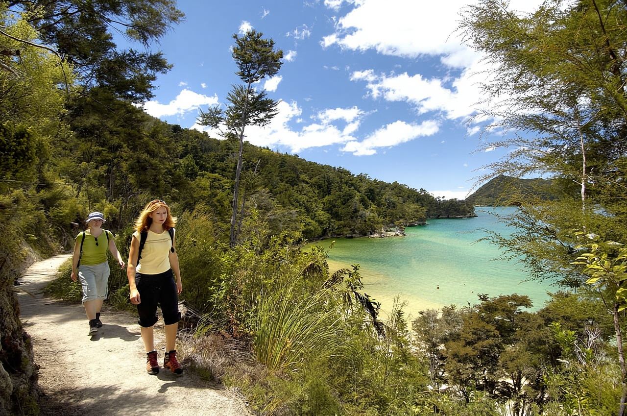 Parque Nacional Abel Tasman: Navegación y caminata autoguiada