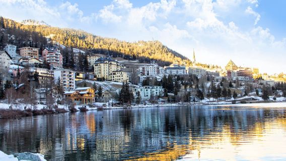 From Milan: Round-Trip Bernina Red Train to Saint Moritz