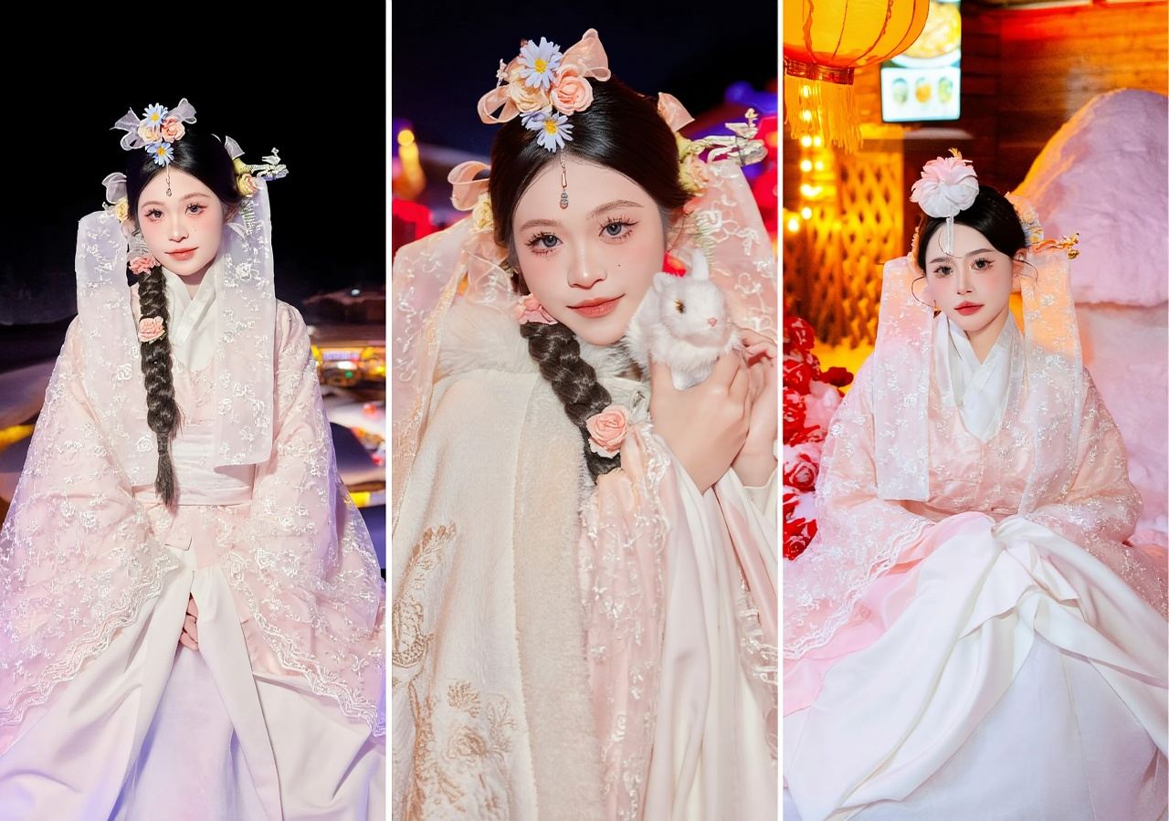 牡丹江Tripメモリー【多彩なスタイルから選択可能+エスニック風+美しく多様な衣装+ワンストップメイク・衣装・撮影サービス】