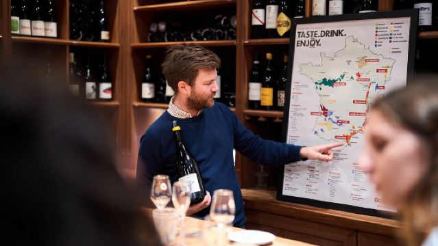 Paris Wine Tasting plus Cheese Lunch with an Expert Sommelier