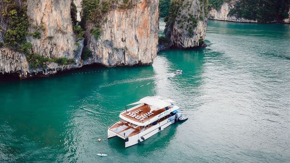 one-day tour of Phang Nga Bay in Phuket, Thailand - Starlight Tour Passion 007 Island Sunset with multiple ship types available