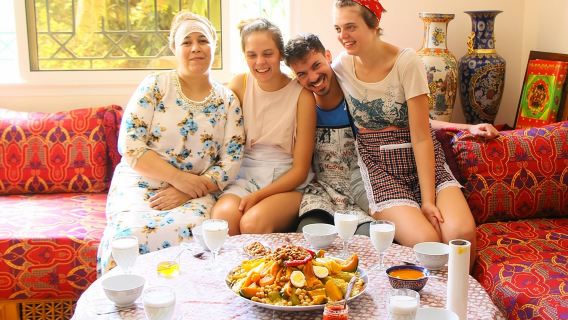 Join Best Moroccan Cooking Class with Chef Khadija ( Over 35 years Experience )