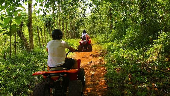 ATV + Zipline + Waterfall + Rainforest Lunch COMBO