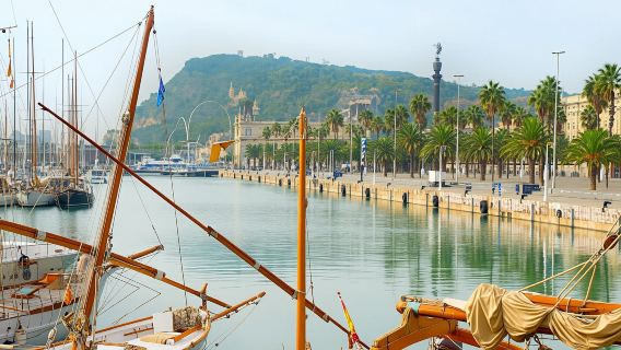 Mediterranean sea sailing trip from Barcelona