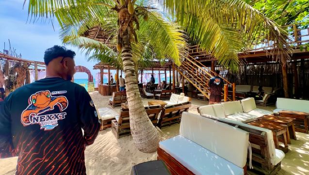 Visit in Cartagena Playa Blanca in Baru Island