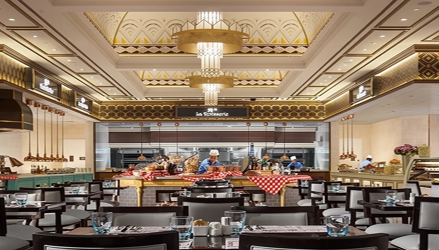 Macao Parisian Resort Cena buffet individual en el Parisian Buffet
