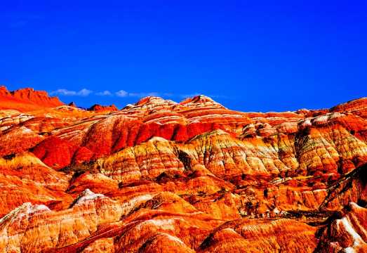 Zhangye Colorful Danxia Scenic Spot & Pingshan Lake Grand Canyon One-Day Tour