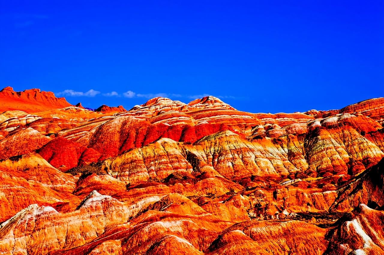 Zhangye Danxia National Geological Park and Pingshan Lake Grand Canyon Day Trip