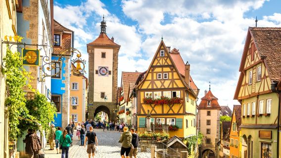 Từ Frankfurt: Tour tham quan Heidelberg & Rothenburg trọn ngày