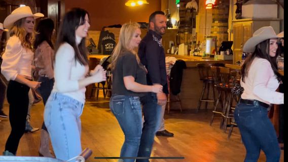 Nashville: lezione di ballo in linea con video ricordo