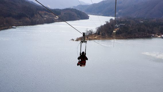 서울: 엘리시안 강촌 겨울 스키 & 남이섬 당일 투어