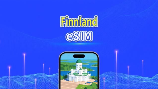 Finnland eSIM | 5G/4G | Highspeed-Daten | 24 Stunden | 1–30 Tage | QR-Code