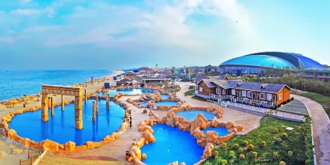 【漁島玩一夏|車接車送】漁島海洋度假區一日遊+仙螺島外灘