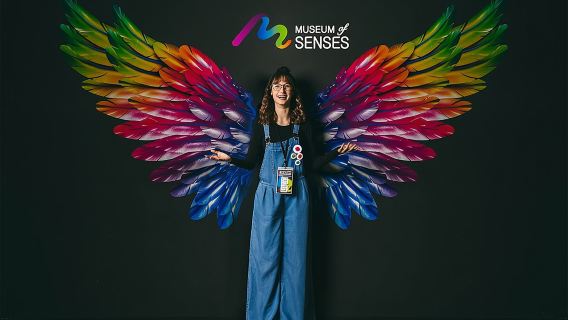 Entrada al Museo de los Sentidos de Praga