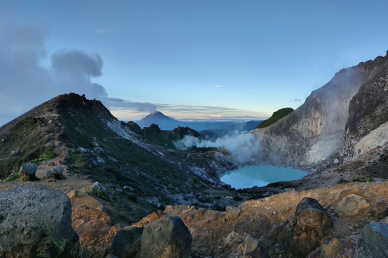 Excursion au lever du soleil ou randonnée sur le mont Sibayak au départ de Medan