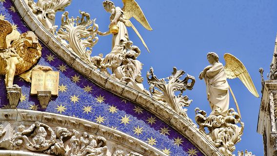Tickets and guided tour of the golden Basilica di San Marco in Venice