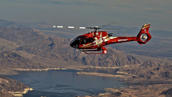 Golden Eagle West Rim helicopter tour with Hoover Dam and Lake Mead