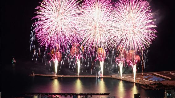 日本限定花火|熱海鎌倉花火大會一日|可選遊船賞花火|東京出發