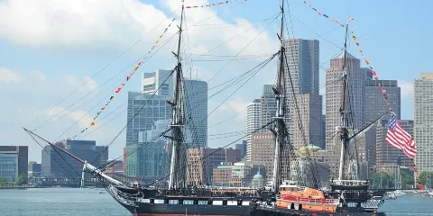 波士頓城市郵輪歷史觀光港灣遊