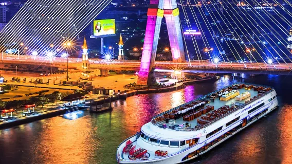 White Orchid River By Night Dinner Cruise