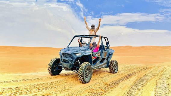 Dubai: Quad Bike, Dune Buggy, and Sandboarding Experience