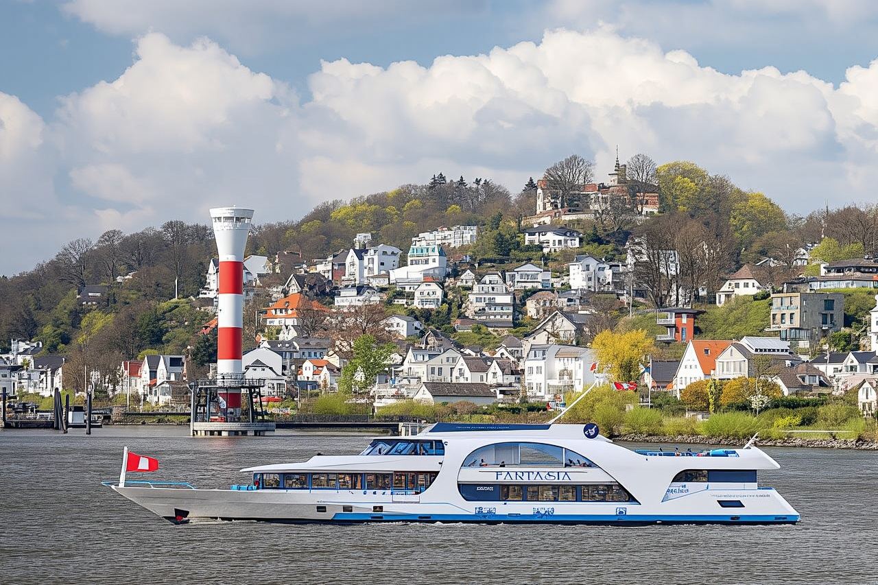 Hamburg 2-hour Harbor Cruise Towards Blankenese