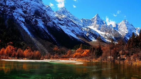 成都-四姑娘山接駁車【豪華保姆大巴】去程•回程可選|共乘|正規車輛•豪華保姆大巴