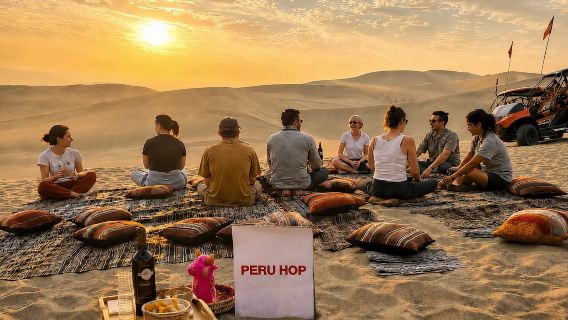 Lima: Passeio Premium de um Dia em Paracas e Huacachina com Brinde ao Pôr do Sol