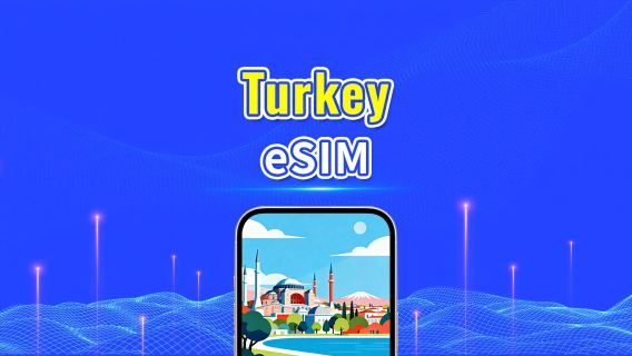 Turkey 5G eSIM | 3 Networks Covered | Fully Supports AI & TikTok | Daily/Total Data Package | 1–30 Days | 24-Hour Billing | QR Code