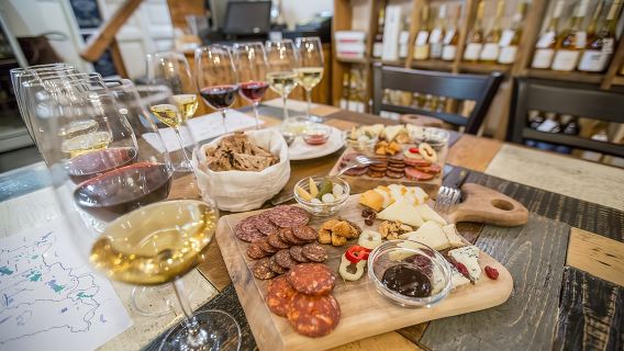 Hungarian Wine Tasting (with Cheese and Charcuterie) in Budapest