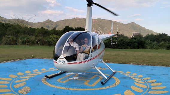 廣東深圳西湧直升機/直升機飛行體驗/西湧1號沙灘【俯瞰西湧國際濱海旅遊區/深圳天文台//2人包機限時特惠】