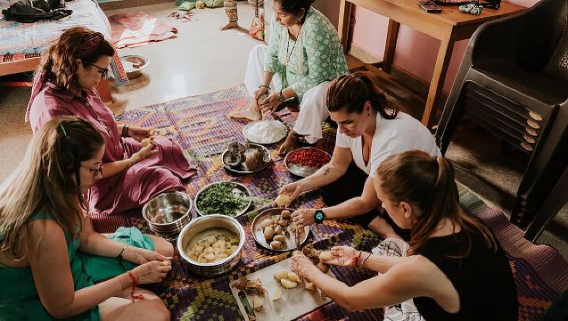 Традиционный мастер-класс по индийской кухне в Гоа, Анджуна [вегетарианский]
