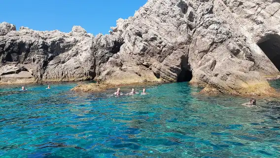 Rent a small boat without skipper - explore the islands and find hidden caves 