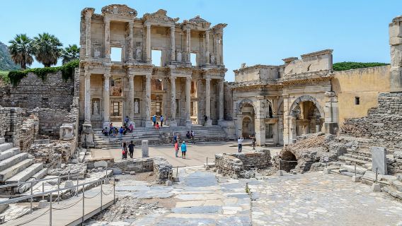 Kusadasi: Ephesus & House of Virgin Mary Lawatan Berpandu Penuh