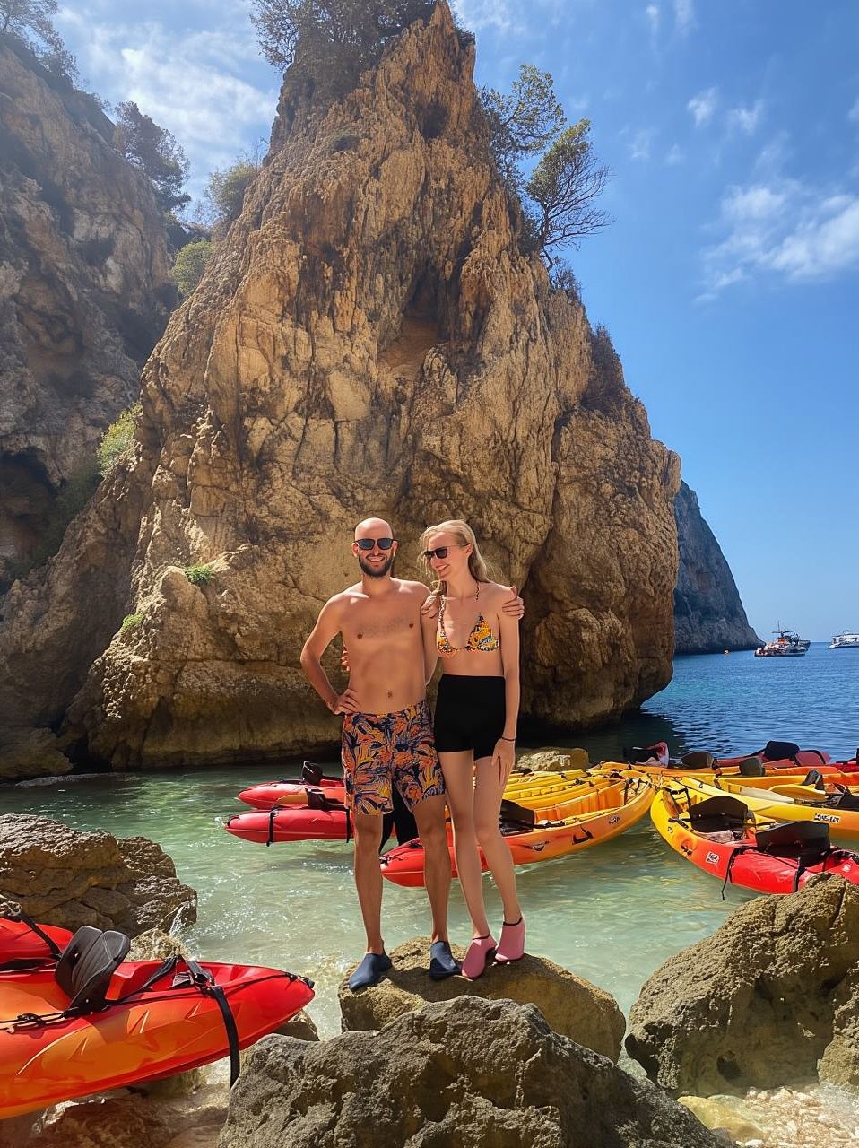 Jávea: Kajaktocht naar Granadella