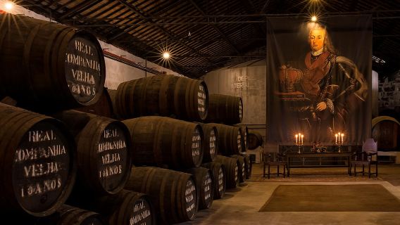 Porto: Carvalhas cellar tour at Real Companhia Velha