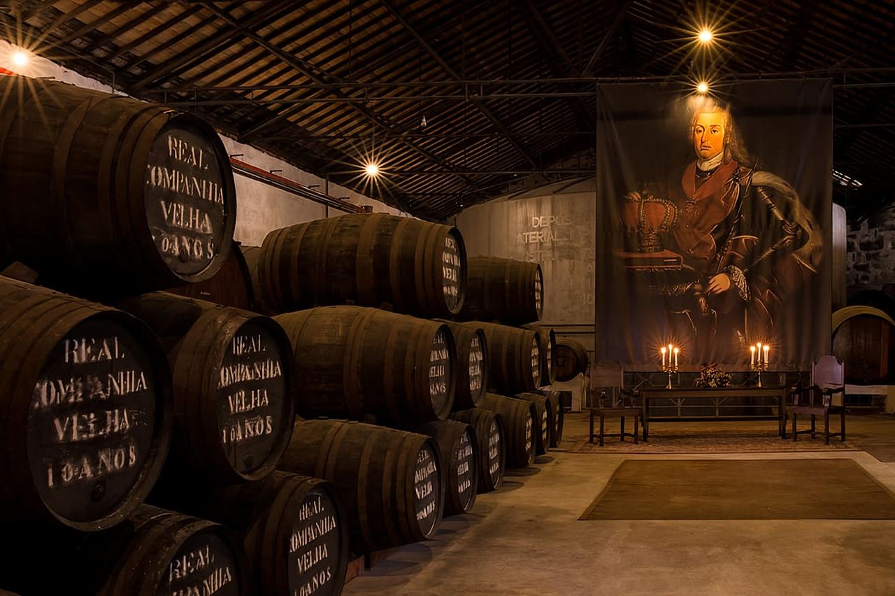 Porto: Carvalhas cellar tour at Real Companhia Velha