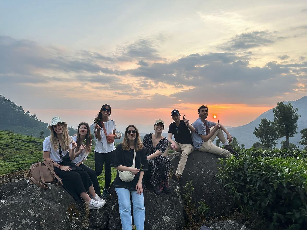 Senderismo en la montaña de Munnar (día completo)