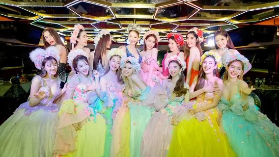 芭達雅全明星號ALL STAR豪華遊輪人妖秀+豪華海鮮自助餐