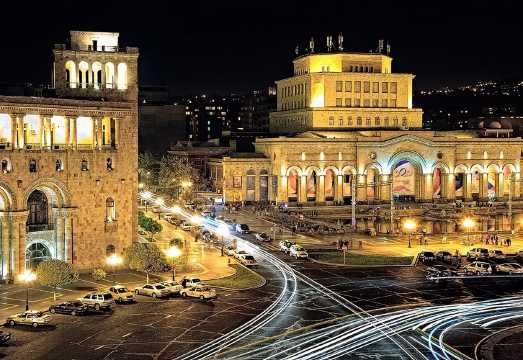Genocide Museum + Blue Mosque + Republic Square + Vernissage Market + Church