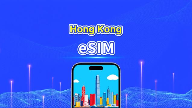 eSIM de Hong Kong | 5G/4G | Pacote diário/de dados | 1-30 dias | Cobrança por dia natural | Código QR